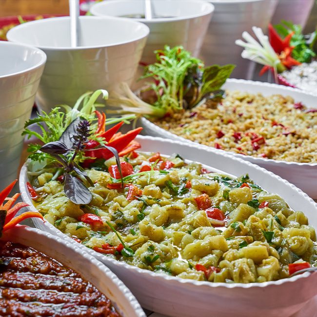 Q Catering kurumsal mutfak hazırlığı